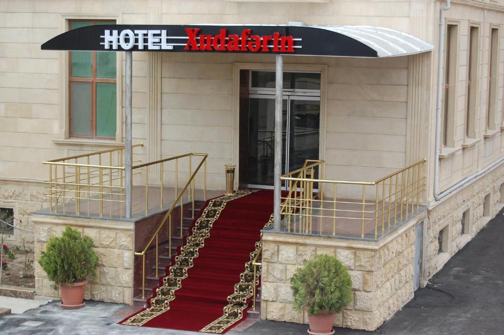 Xudaferin Hotel Baku Bagian luar foto