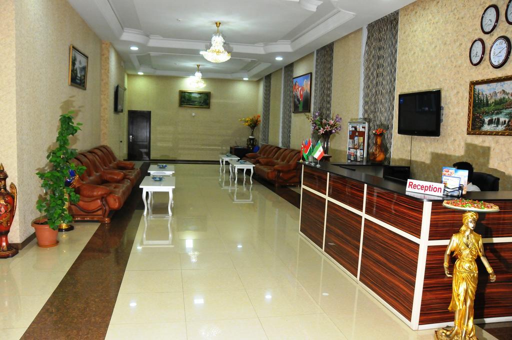 Xudaferin Hotel Baku Bagian luar foto