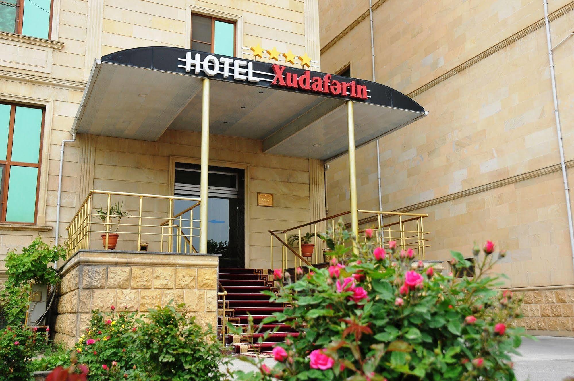 Xudaferin Hotel Baku Bagian luar foto